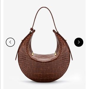 JW PEI Rantan Bag - Brown Croc
